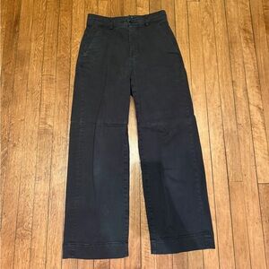 Utility Wide-Leg Pant in Black